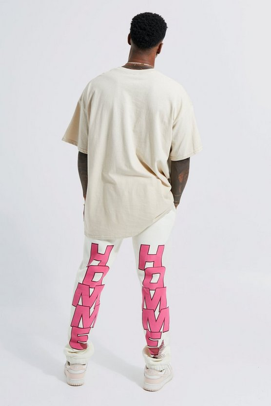 Camiseta extragrande con estampado de Chicago