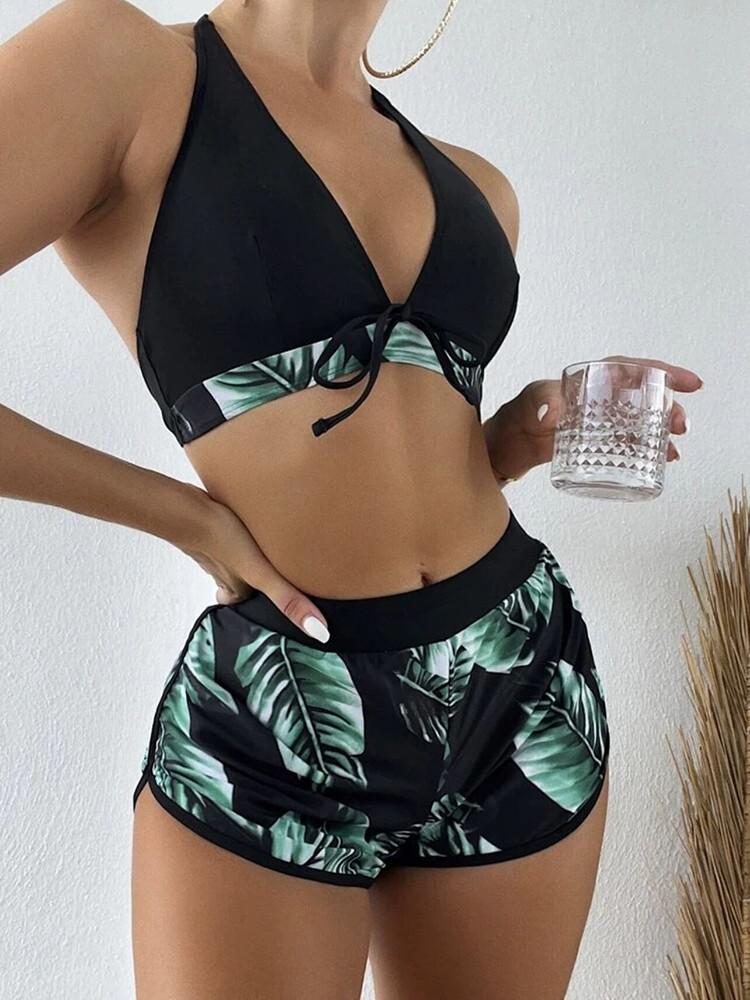 New 2023 Sexy High-Wasit Women's Swim Suit