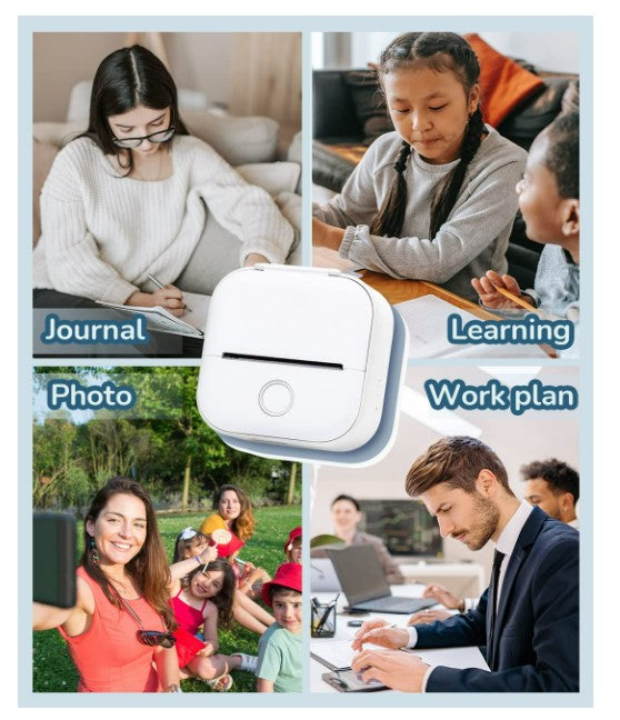 Phomemo T02 Portable Mini Wireless Thermal Pocket Printer