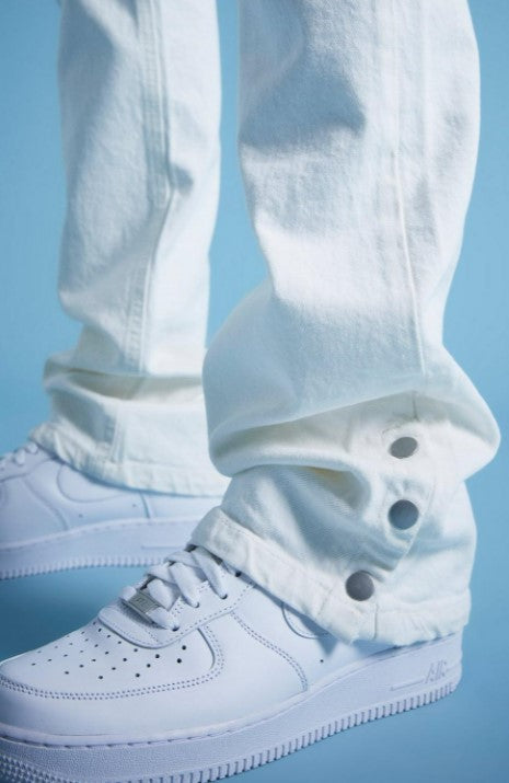 LIL TJAY SLIM RIGID FLARE POPPER HEM JEAN