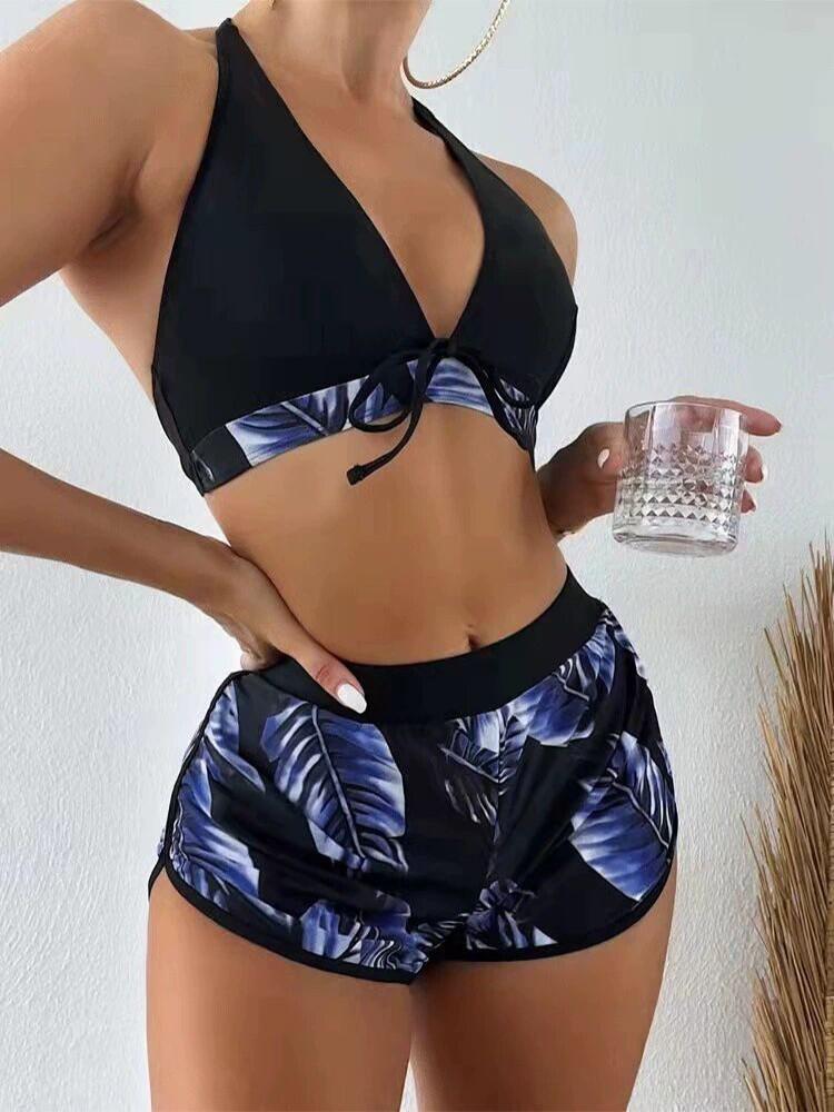 New 2023 Sexy High-Wasit Women's Swim Suit
