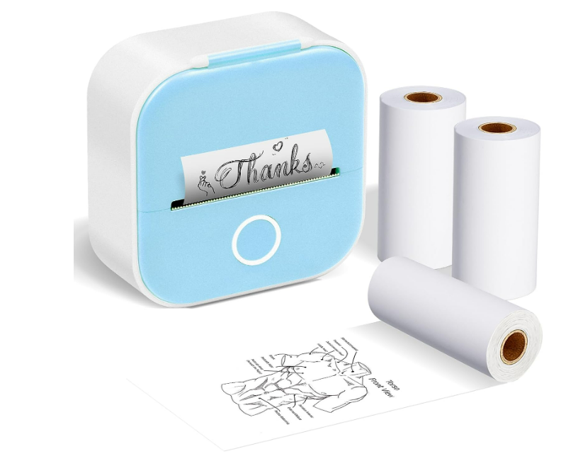 Phomemo T02 Portable Mini Wireless Thermal Pocket Printer